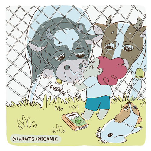 whatsupbeanie:Our neighbours had cows and every now and again I would run up to the fence to visit t