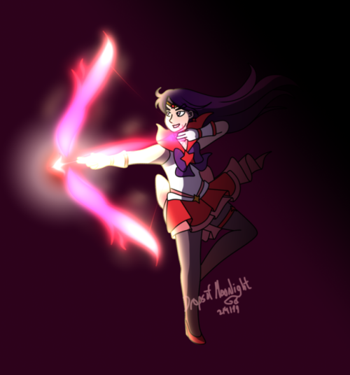 drops-of-moonlights: “Mars Flame Sniper!” I haven’t done anything Sailor Moon in a