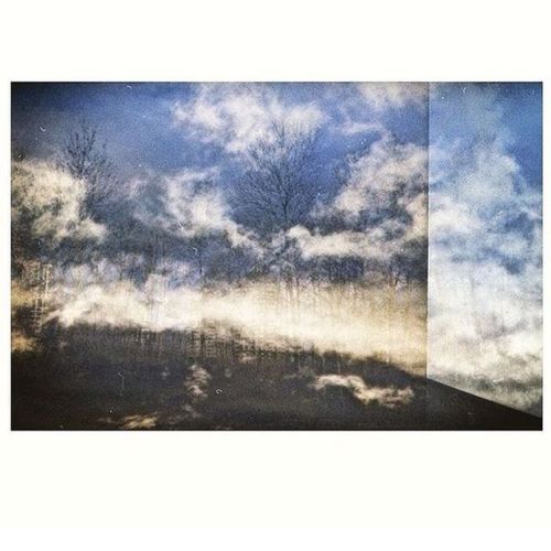 Clouds on my mind // mind in the clouds ••• #holga #tripleexposure #earthairfirewater