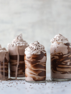 pinterestfoodie1992:CHOCOLATE LOVERS COCONUT MILKSHAKES WITH SEA SALT