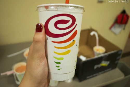 jamba juice is my life <3 fun fact jamba means fart in swahili