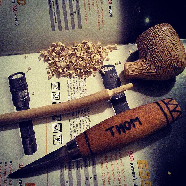 bushcraftczech:  #bushcraft#bushcraftportal#bushcraftknife#bushcraftportal_cz#pipe