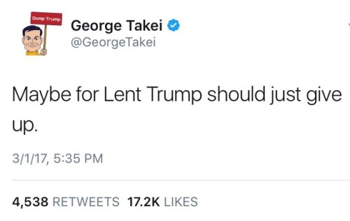 madlori:  your-local-mexican: George Takei is all out of fucks to give 