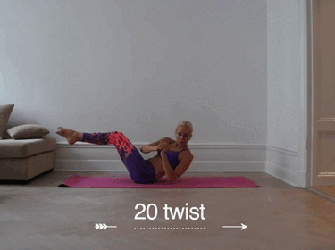 Home Ab Workout .