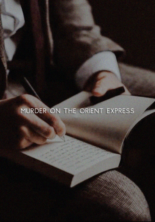 dykejaskiers:get to know me meme: [4/5] books ⇢ agatha christie, ‘murder on the orient express’ (193