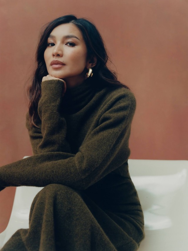 Gemma Chan in Porter Edit November 2021 by Annie Lai