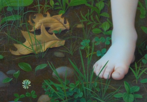 Detail from “Abby” painting. The reproduction is a bit fuzzy, but it’s the only on