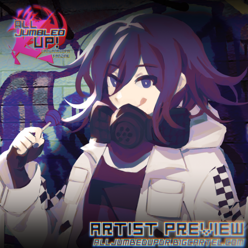 『page preview:  @karukumori  』★ Karu’s full illustration featuring ultimate graffiti artist!Kokichi 