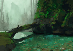 tohdraws:  The stream collective  speed painting dumps 3 years back I think or more….  