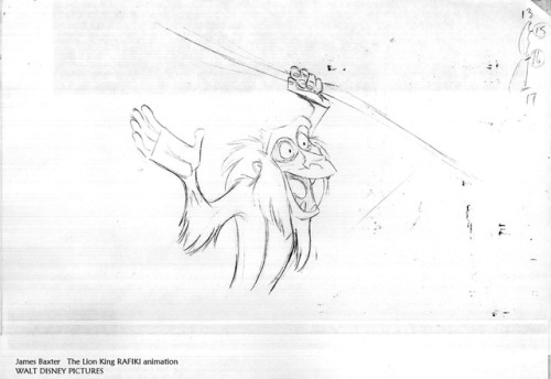 Animator: James BaxterCharacter: RafikiFilm: The Lion King (1994)Studio: Walt Disney PicturesSource: