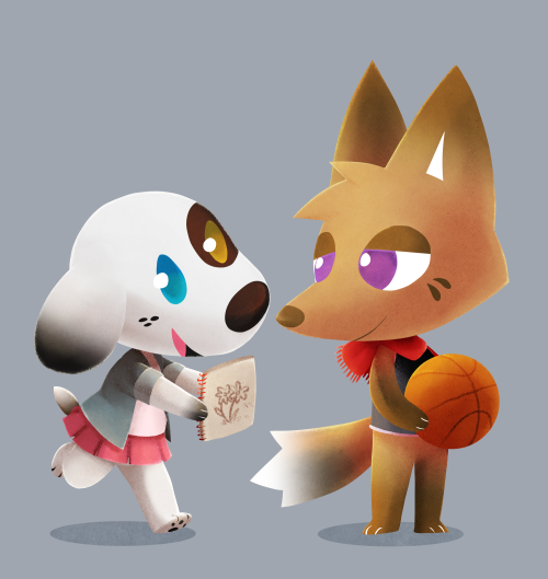 All I want from animal crossing is fox villagers