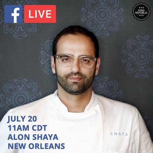 We’ll be on Facebook Live tomorrow morning with Chef @alonshaya to talk all about hangover cures. Tu