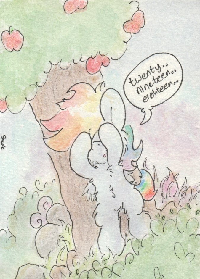 slightlyshade:  Will Rainbow find all the hidden Cutie Mark Crusaders?  x3! Eeee~!