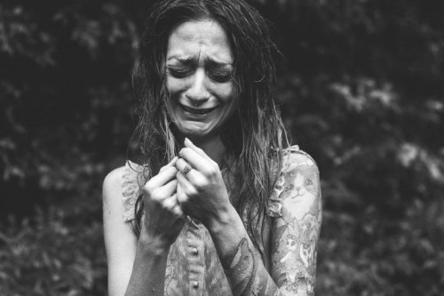 Mourning in the rain. Theresa Manchester adult photos