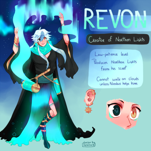 ☆Introducing Nimbus & Revon ! ☆I created both of them for the Celestial Court Contest done by @c