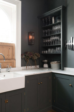 georgianadesign:  The Bloomsbury WC1 kitchen. deVOL Kitchens, East Midlands, UK. 