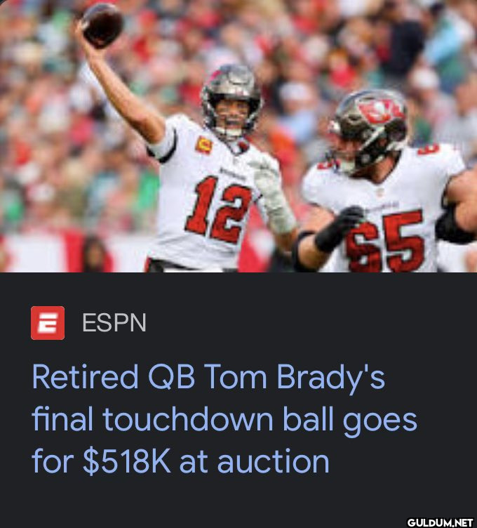 12 $5 E ESPN Retired QB...