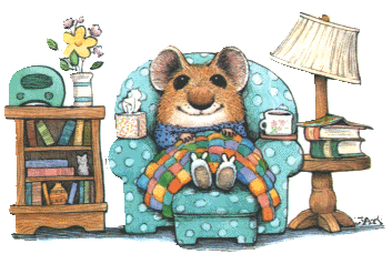 cute mouse cosy vibes