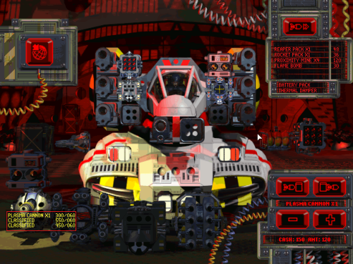 dos-ist-gut:  Bedlam 2: Absolute Bedlam (Mirage Technologies (Multimedia) Ltd., 1997) An isometric action game, with pre-rendered graphics similar to the Crusader games, Bedlam 2 is a simple, straightforward experience with easy mouse controls and a ton