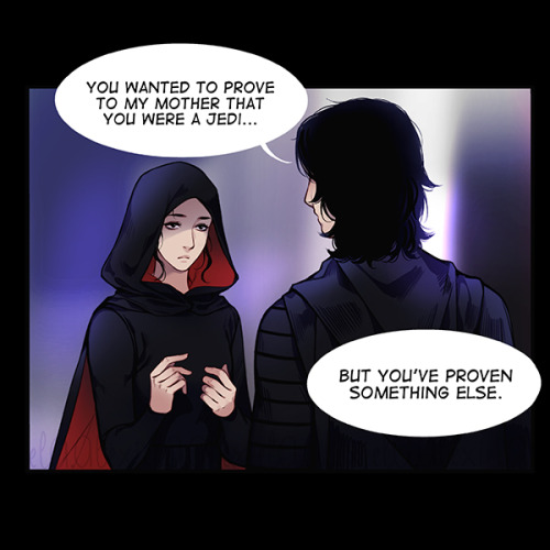 alexiela:Dark Reylo <3 If we’re seperated for choosing the light side, why don’t we f