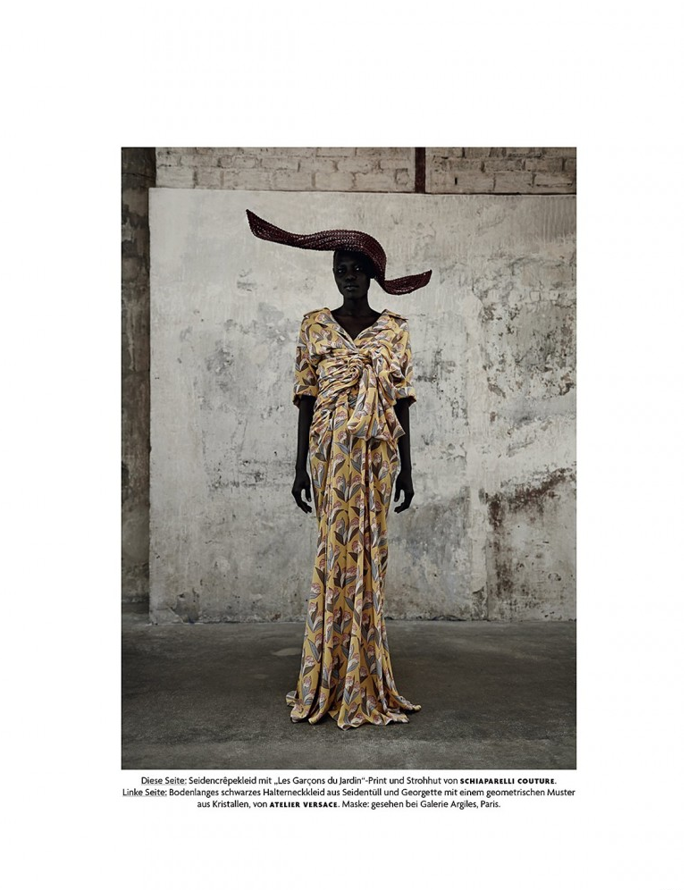 66lanvin:  lamusenoire:      Fashion Art: Grace Bol and Kai Newman by Max von Gumppenberg
