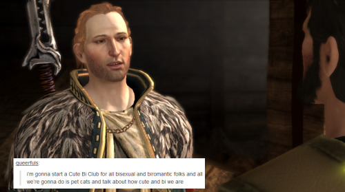 bubonickitten:Dragon Age II + text posts — Anders (again)Oh look, another Anders one. (It’ll be four