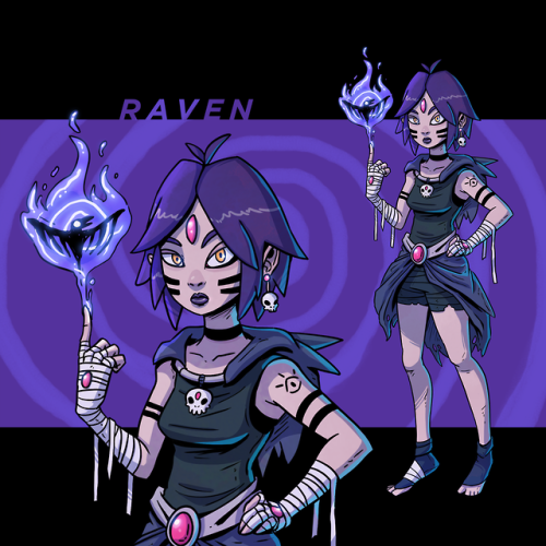  Raven used the forbidden spell to bring back her friends from the dead. Now she will have to face t