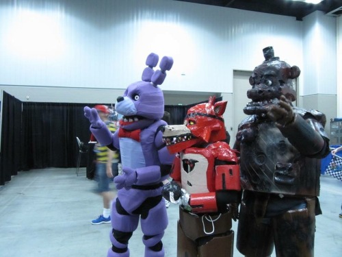 My nightmare freddy from FNAF4 I debuted at Indy pop Con