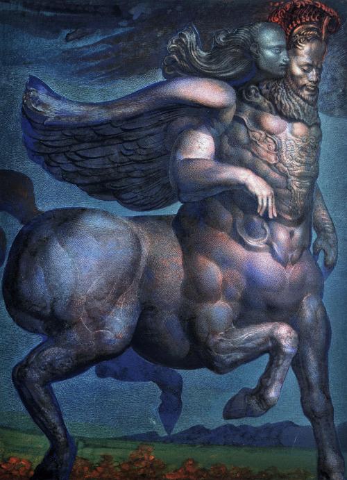 Ernst Fuchs: Pegasus and Muse, c.1979.