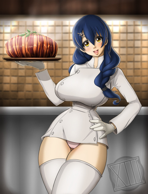  Megumi Tadokoro from Food Wars!: Shokugeki no Soma + LH versionOur 74th waifu on the Waifu List is 