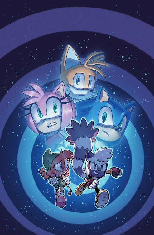 The cover for the upcoming Sonic the Hedgehog #37– Test Run, Part One!