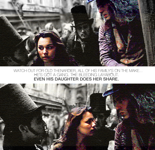 phandominion: “That’s Eponine, she knows her way about. Only a kid, but hard to scare.” **original