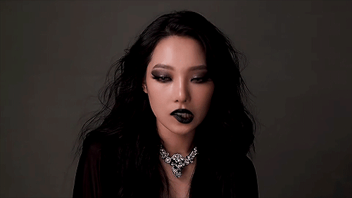 Hanihyuna:black Smoky Make-Up ♡ Minny J