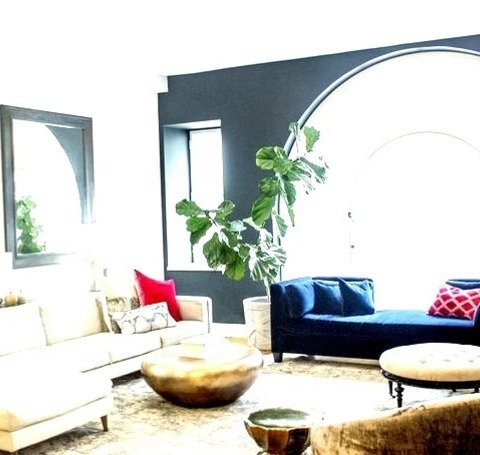 Loft-Style Living RoomA Large Eclectic Living Room Photo In The Style Of A Loft Has A Bar, White Walls,
