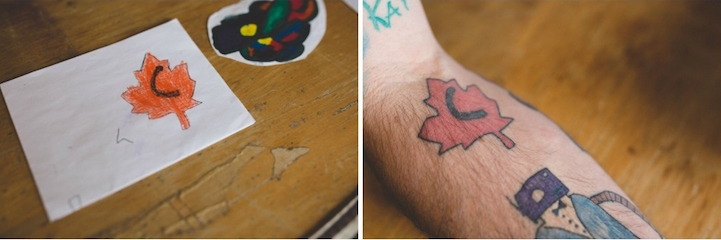 escapekit:Father &amp; Sons TattoosFather Keith Anderson for the past 7 years