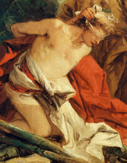 Tiepolo. Detail from The Sacrifice of Issac.