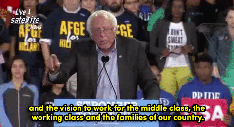 micdotcom:  Watch: Bernie takes a passionate stand for Hillary — and confesses