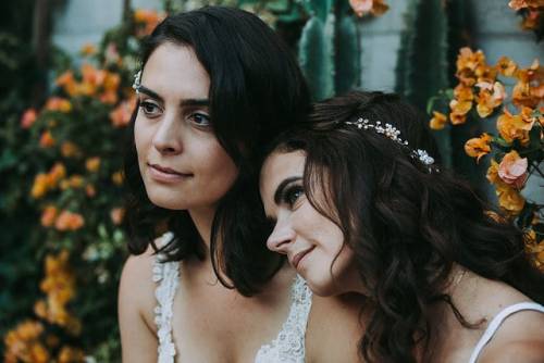 beautiful-brides-weddings: Katie &amp; Velinda via @dancingwithherweddings