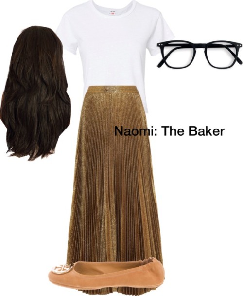 Naomi's Outfit The Baker And The Beast REMAKE By Kirashanta Featuring A White Crop T Shirt