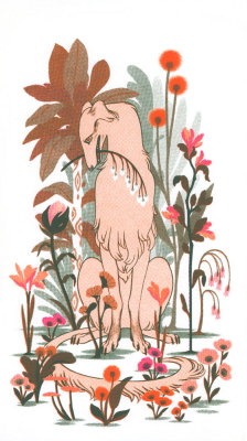 ohnorobo: Borzoi - Rachel Suggs