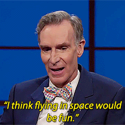 yay&ndash;stefon:  Bill Nye wanted to be an astronaut [x]