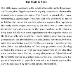 straightmaleanalerotic:  From Why Men Fake It: The Totally Unexpected Truth About Men and Sex (2013) by Abraham Morgentaler, M.D.