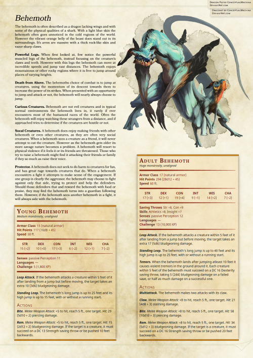 dnd-5e-homebrew: Arctic Monster ExpansionSource: goo.gl/mViqTa