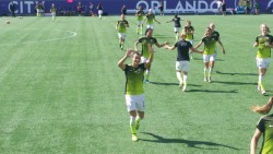 Deep-In-Wonder:  Ali Krieger During Warmups Vs. Brazil On October 25, 2015