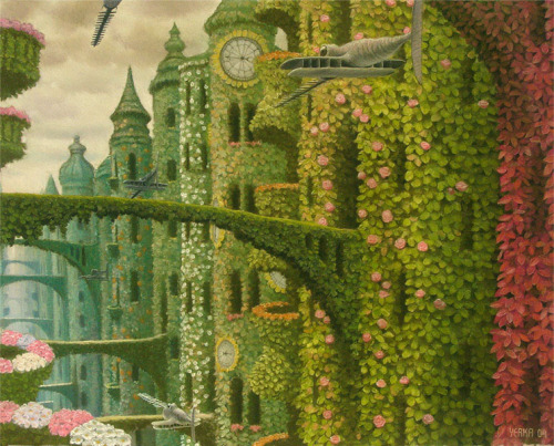 Art by Jacek Yerka1. Desert Island2. Double Life II3. Enclave4. Eruption5. Fences