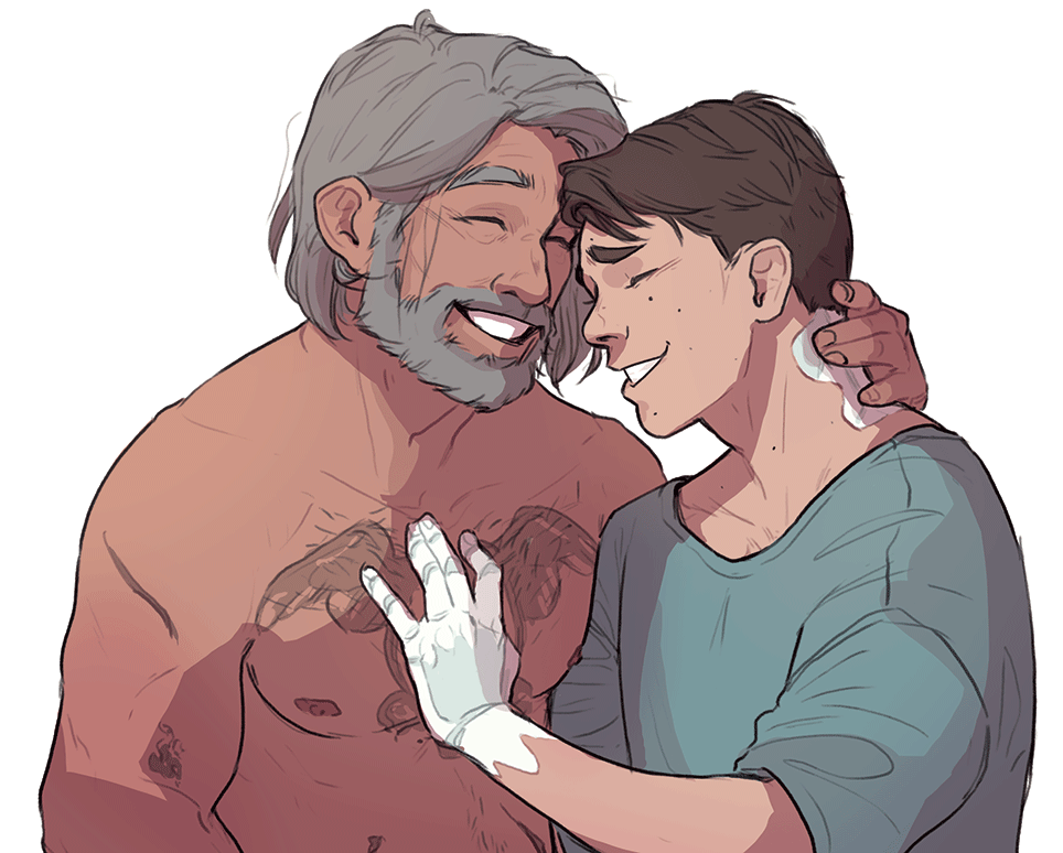 radio-silents:  hankcon fanart dump including some cute shit and then my wildly