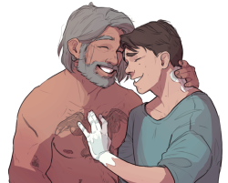 radio-silents:  hankcon fanart dump including