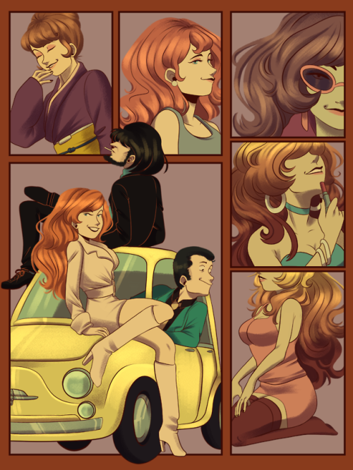 shenanigansblog: My piece for the @lupiniiifashionzine  The zine is free to download, go check 