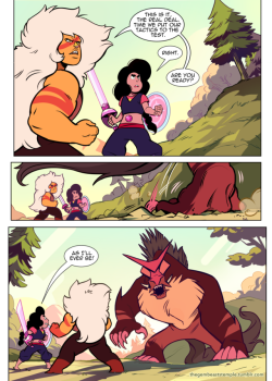 thegembeaststemple: Here’s a taste of some work from my Jasper redemption AU zine! Most of it is a compilation of the AU art posted here, but there are some new things in it, too! I put all of my love into this and am happy to be able to really let