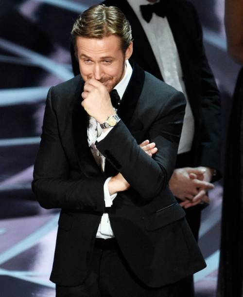 Ryan Gosling Explains Why He Couldn&rsquo;t Stop Laughing During Oscars Mix-Up - get the details